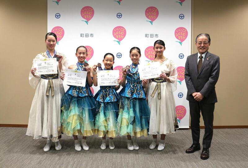 UC町田が市長を表敬訪問