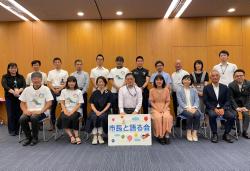 「市長と語る会」集合写真
