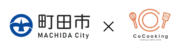 町田市と株式会社コークッキングのロゴ