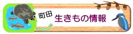 町田生きもの情報のロゴ画像