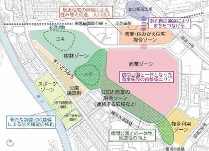 南町田周辺地区拠点整備方針の画像