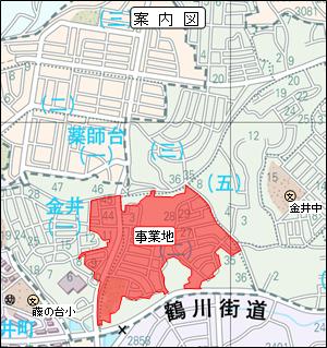 施行地区の案内図