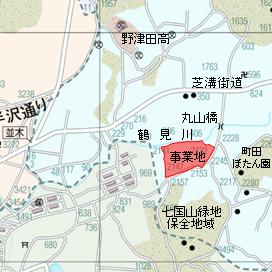 施行地区の案内図