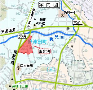 施行地区の案内図