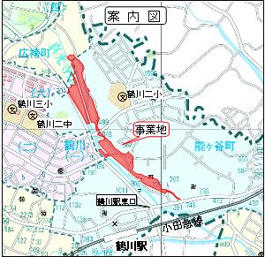 施行地区の案内図