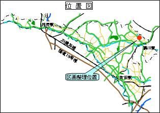 施行地区の位置図