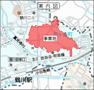 施行地区の案内図