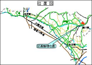 施行地区の位置図