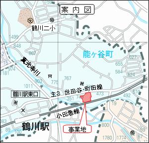 施行地区の案内図