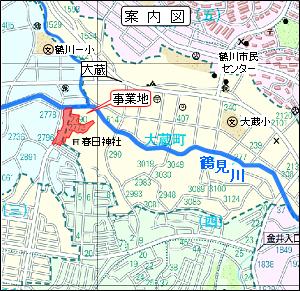 施行地区の案内図