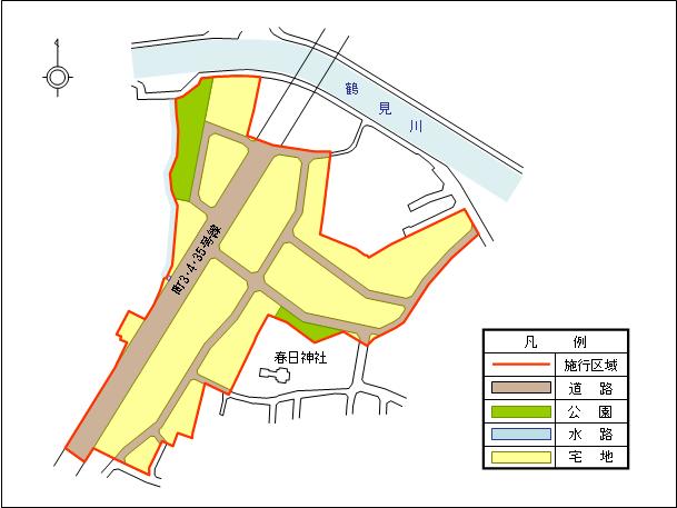 施行地区の設計図