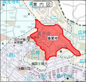 施行地区の案内図