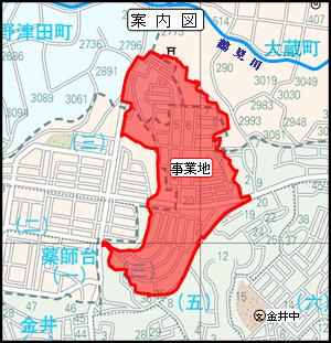 施行地区の案内図