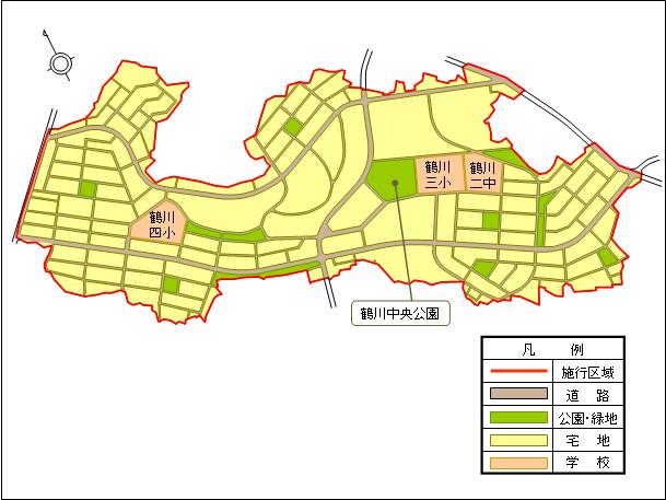 施行地区の設計図