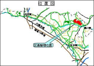 施行地区の位置図