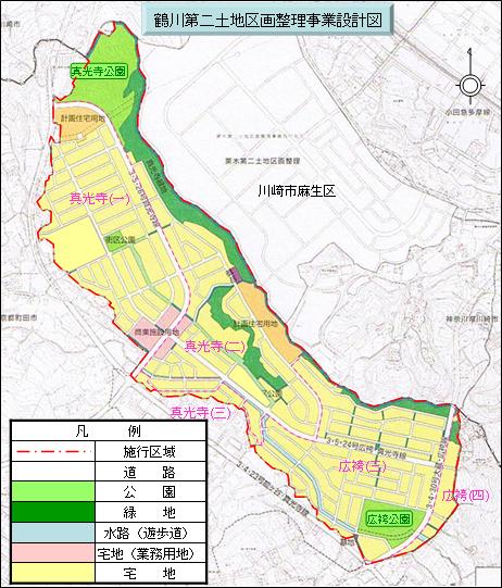 施行地区の設計図