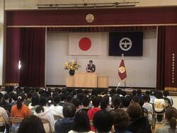 町田第五小学校60周年記念式典の写真