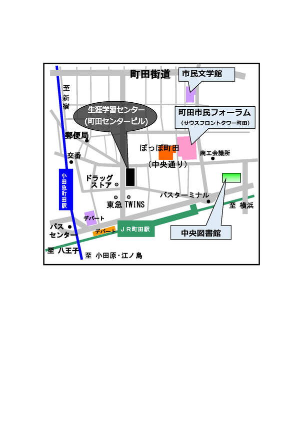 生涯学習センター地図
