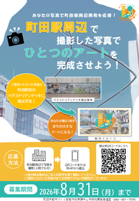 町田駅周辺で撮影した写真でひとつのアートを完成させよう！ポスター