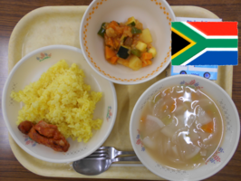 給食の写真