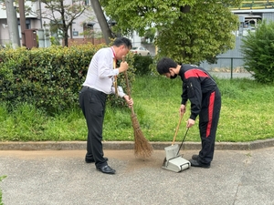 ごみ清掃の様子（1）