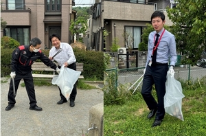 ごみ清掃の様子（2）