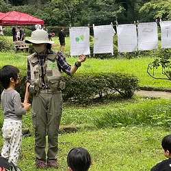 自然観察の様子