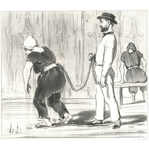 『泳ぐ女たち』《第5図》ラブルドー夫人の最初のレッスン。