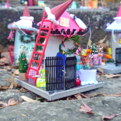 模型作りの様子