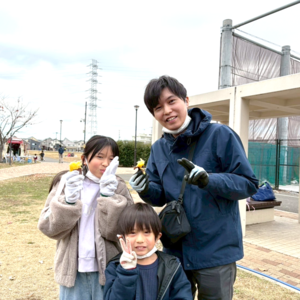 バイオ炭づくりの様子