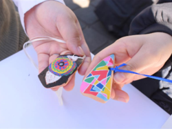 陶片ストラップの写真