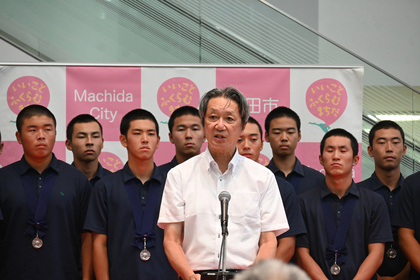 樋山校長あいさつ