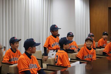 全国大会出場に向けて語る