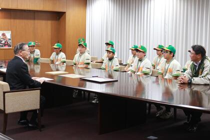 市長と語らいも弾む