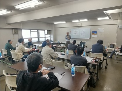 講義の様子写真