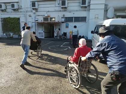 車いすの実習