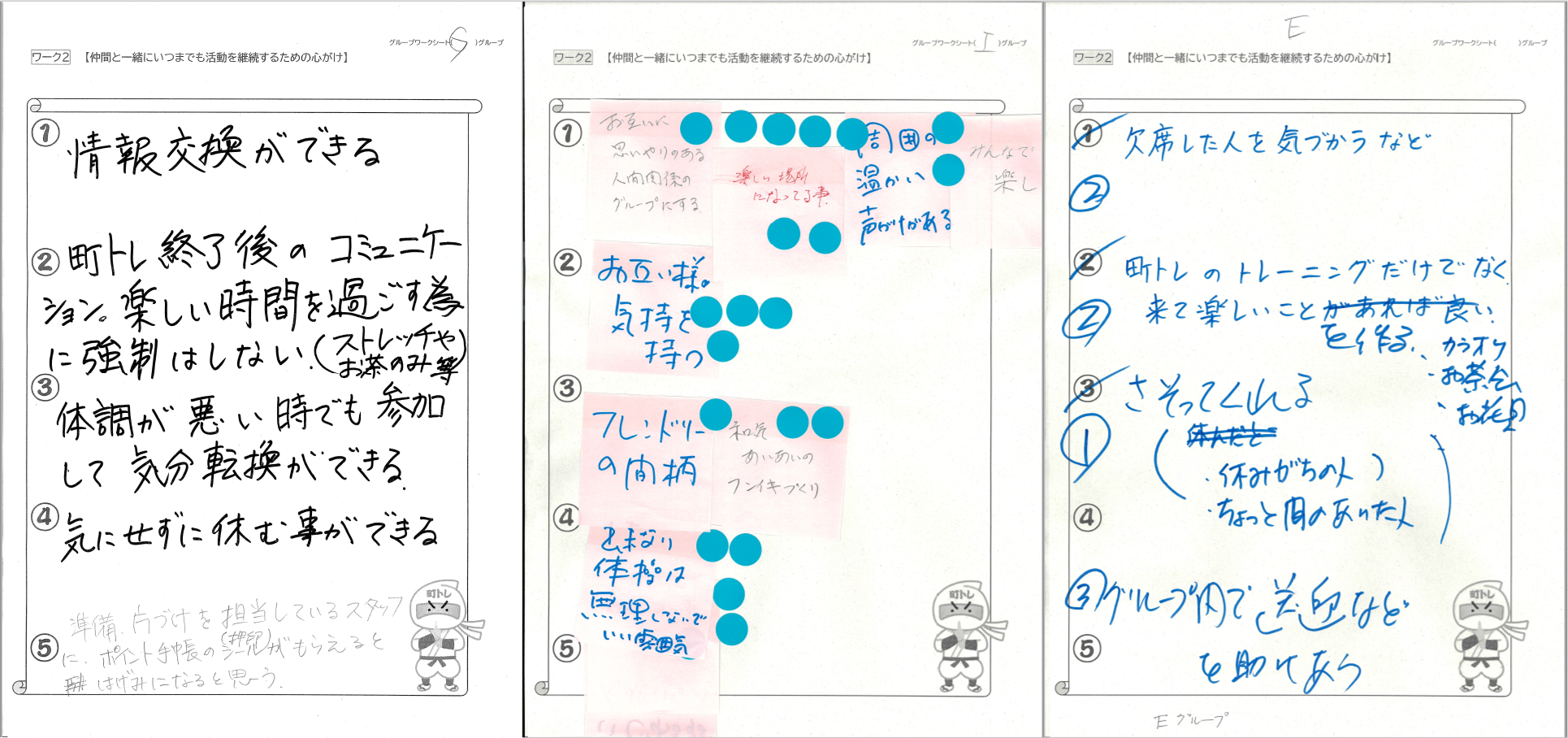 グループワーク2心がけ