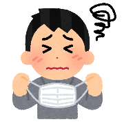 マスクができない方の絵