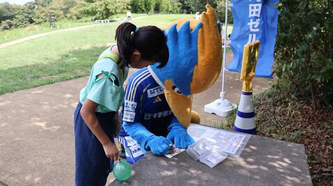 昨年のスタンプラリーの様子です。