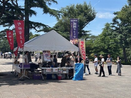 2025年名産品販売の様子