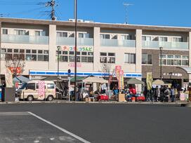 朝市の様子
