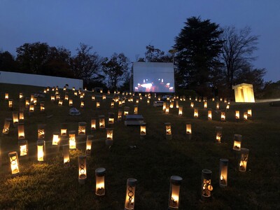 竹あかりの様子1