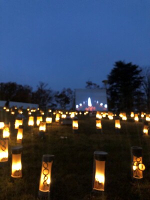 竹あかりの様子2