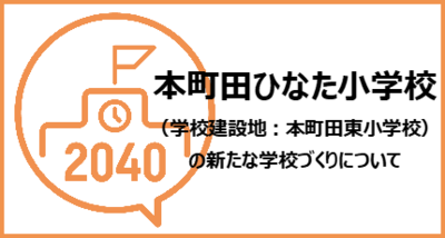 本町田ひなた小学校（学校建設地：本町田東小学校）の新たな学校づくりについて