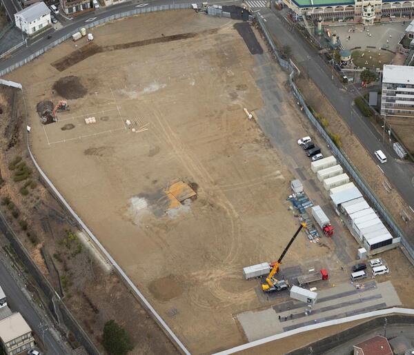 2026年1月の本町田ひなた小学校航空写真