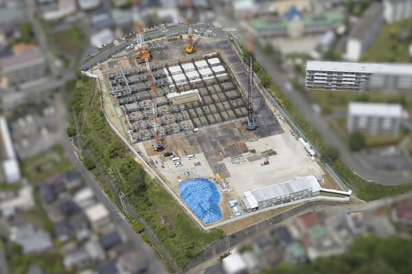 2026年5月の本町田ひなた小学校航空写真
