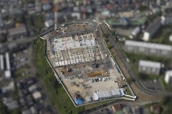 2026年7月の本町田ひなた小学校航空写真