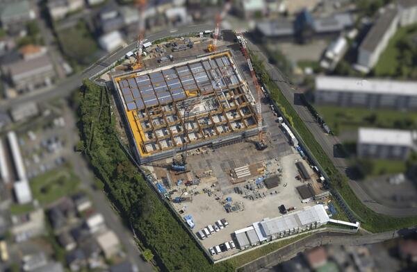 2026年8月の本町田ひなた小学校航空写真