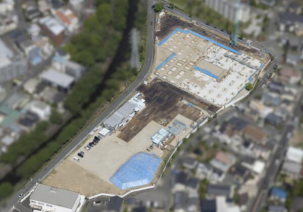 2026年5月の成瀬小学校航空写真