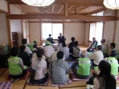 防犯講話の様子